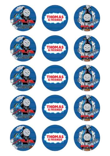 Thomas the Tank Engine Cupcake Images - Click Image to Close